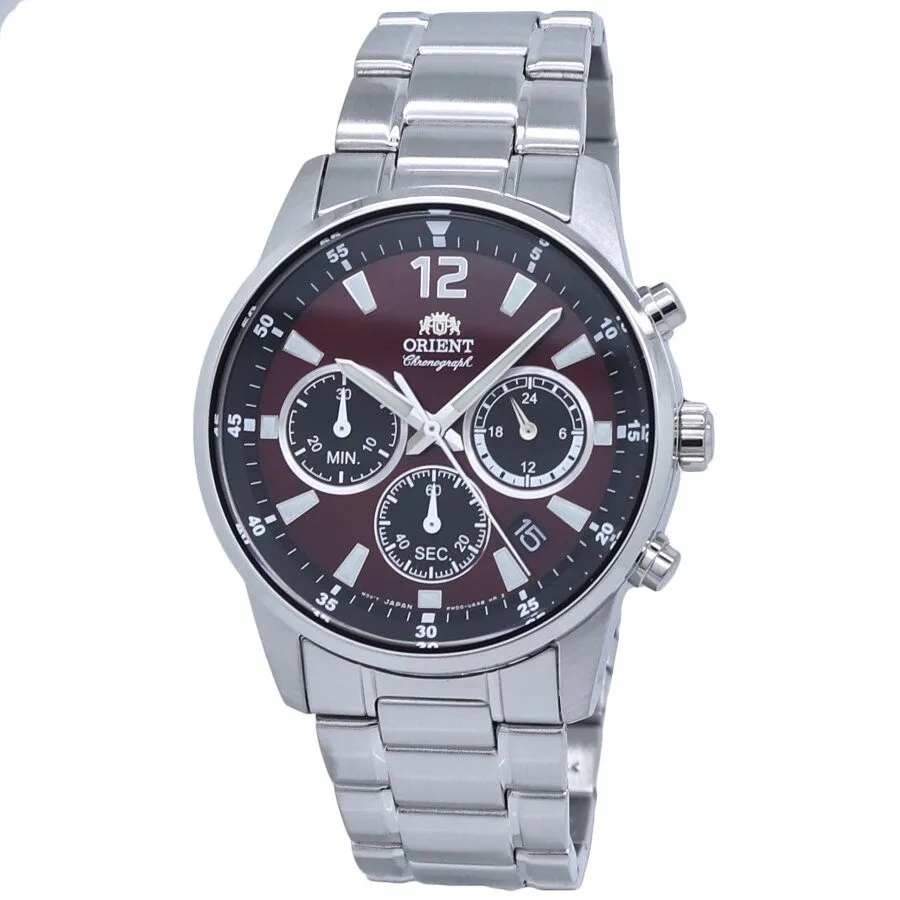 Orient Sports Quartz Red Dial Men's Watch RA-KV0004R10B