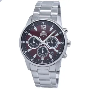 Orient Sports Quartz Red Dial Men's Watch RA-KV0004R10B