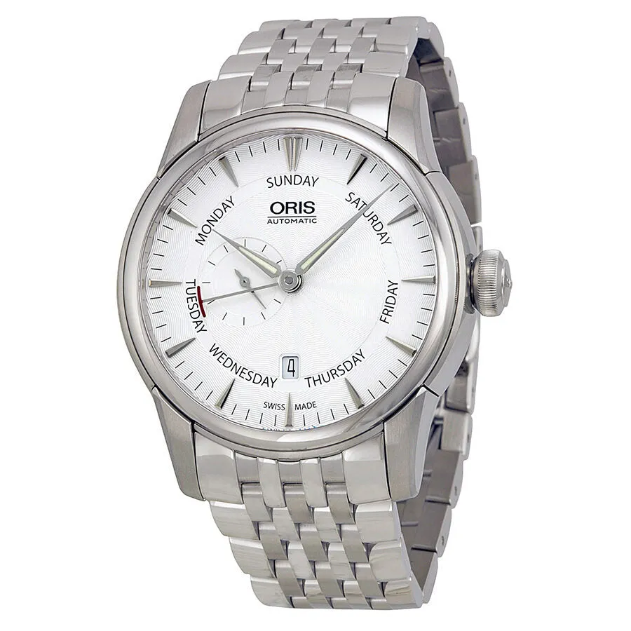 Oris Artelier Silver Dial Steel Men's Watch 745-7666-4051MB 01 745 7666 4051-07 8 23 77