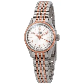 Oris Big Crown Two-Tone Automatic Silver Dial Ladies Watch 01 594 7680 4331-07 8 14 32