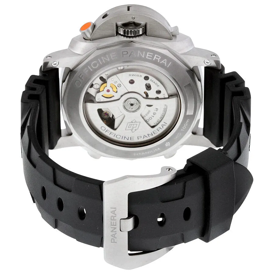 Panerai Luminor 1950 3 Day Chrono Flyback Regatta Black Dial Men's Watch PAM00526