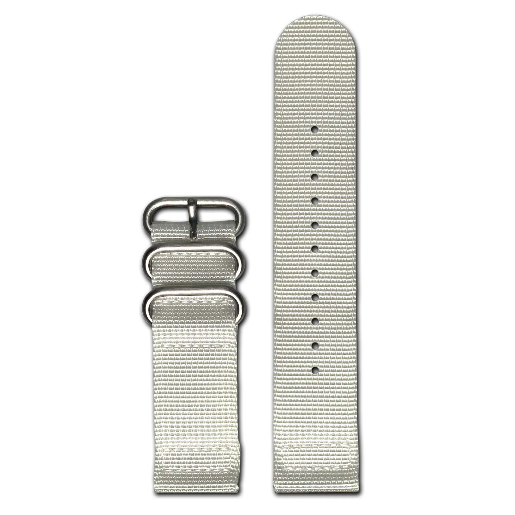 Paranormal White Z3™ | Two-Piece | Nylon | Brushed Hardware