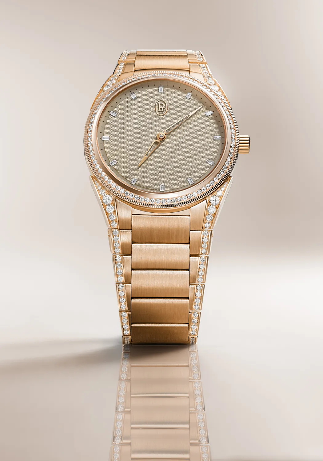 Parmigiani Fleurier Tonda PF Automatic 36mm RG Sand Gold Set