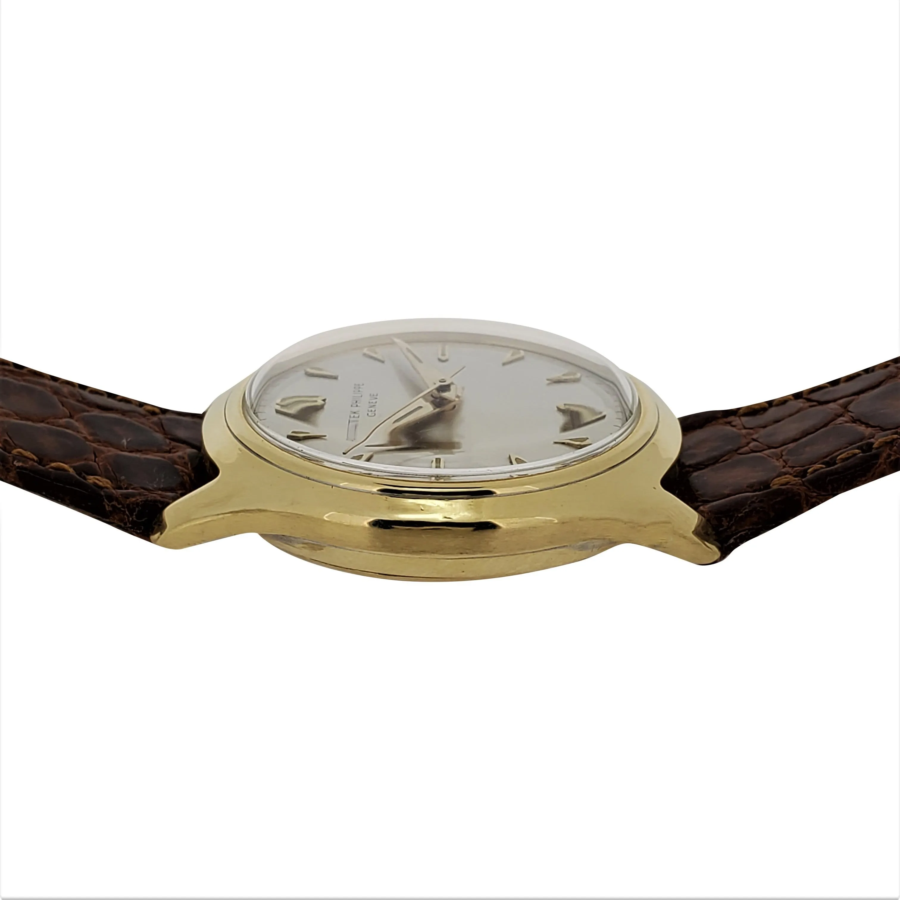 Patek Philippe 2533J Vintage Calatrava with Screw down Back center sweep sweep; Circa 1954