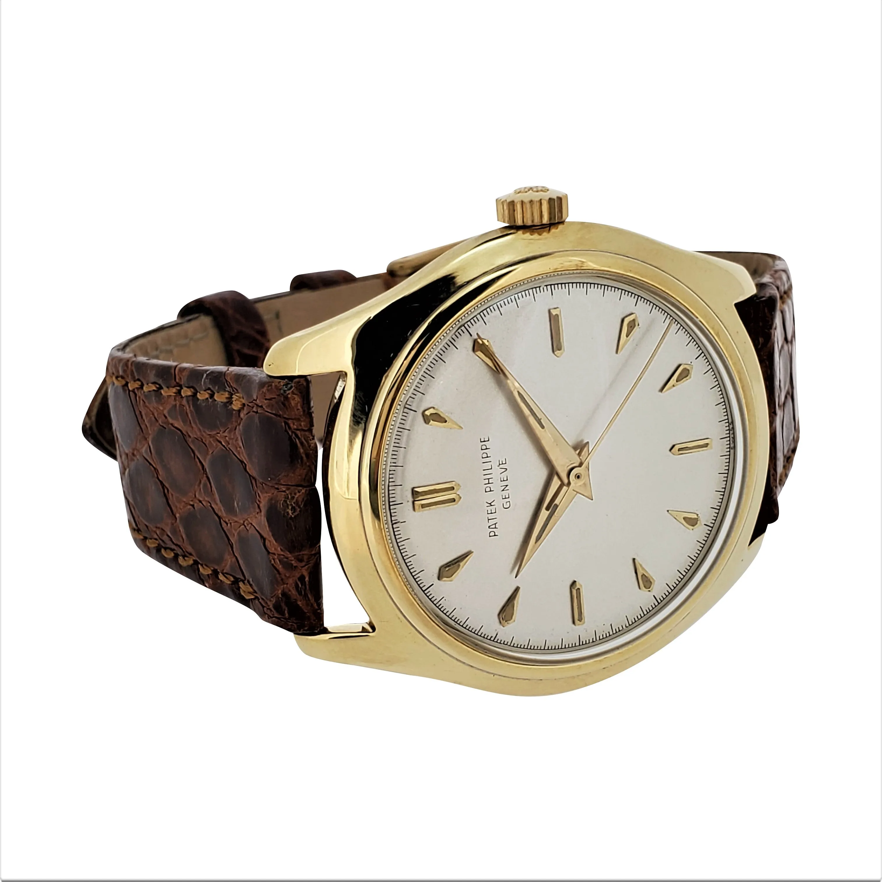 Patek Philippe 2533J Vintage Calatrava with Screw down Back center sweep sweep; Circa 1954