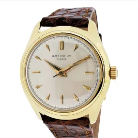 Patek Philippe 2533J Vintage Calatrava with Screw down Back center sweep sweep; Circa 1954