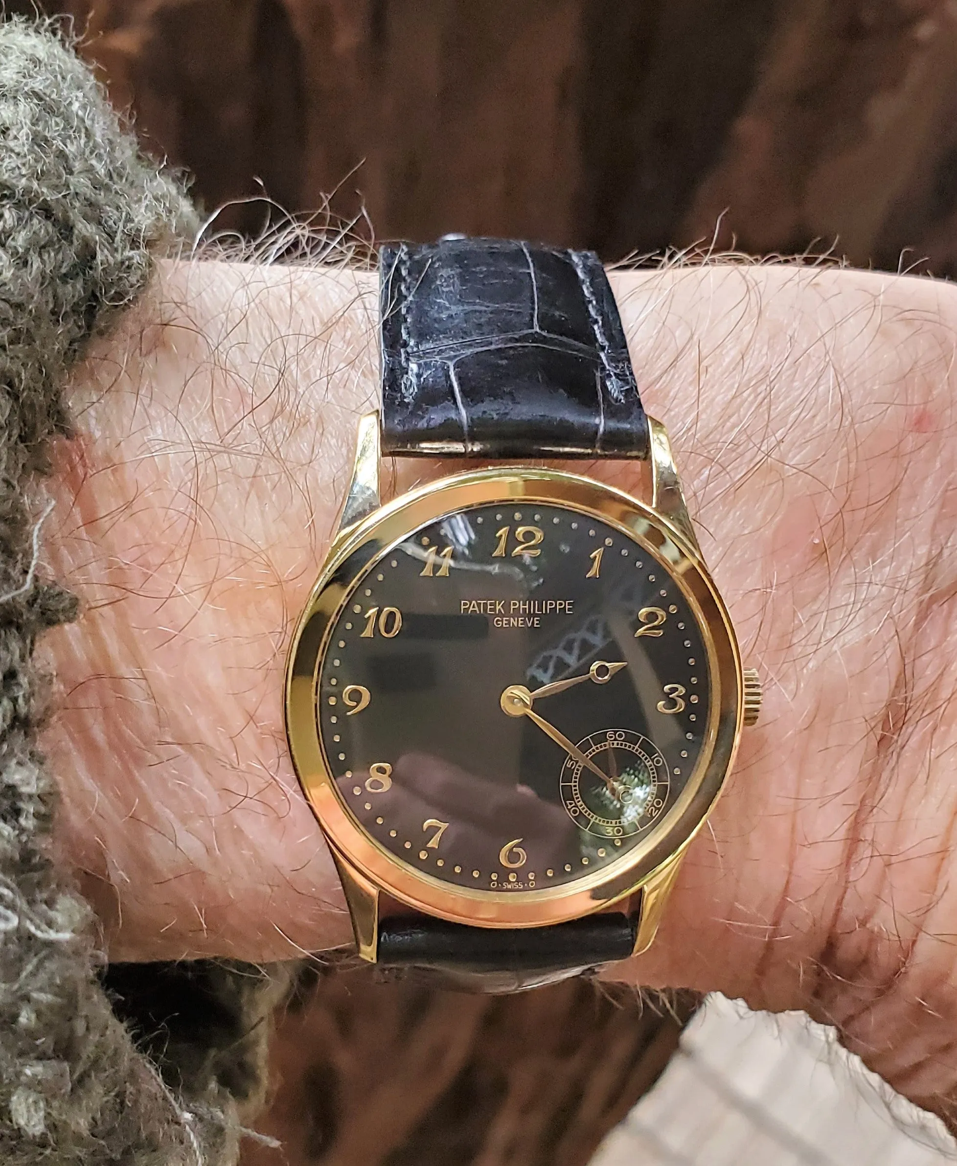 Patek Philippe 5026J Automatic Calatrava Watch circa 1997