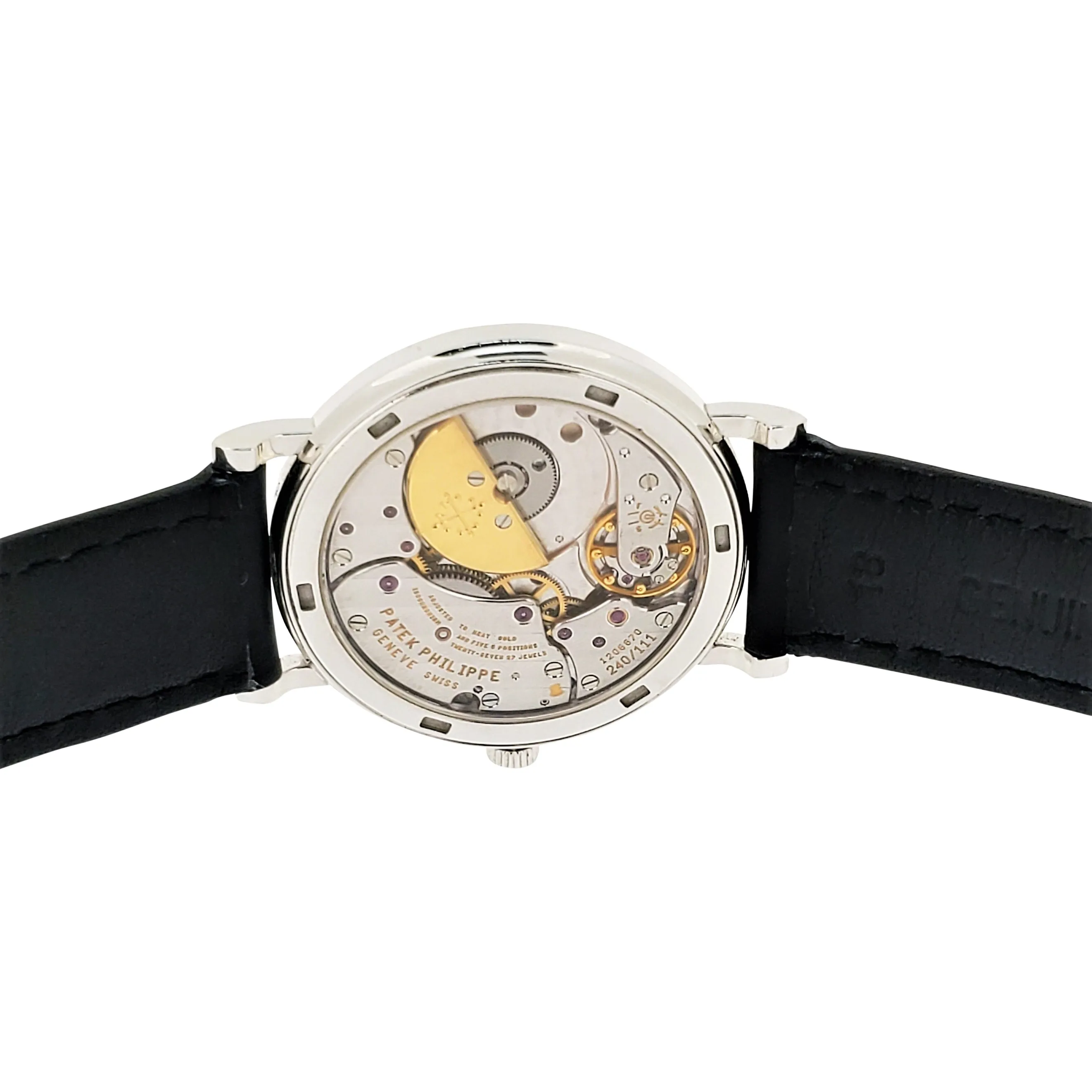 Patek Philippe 5120G Extra Thin Automatic Classic Calatrava Watch White Gold 35mm