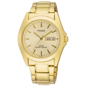 Pulsar Gents GP, 100m Water Resistant, Day, Date