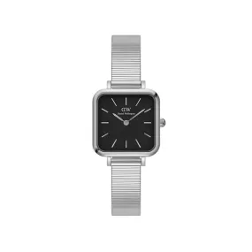 Quadro Studio 22mm - Black & Silver Watch