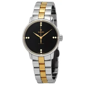 Rado Coupole Classic Automatic Black Diamond Dial Ladies Watch R22862712