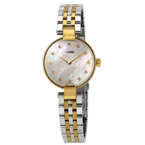 Rado Coupole Mother of Pearl Diamond Dial Ladies Watch R22887929