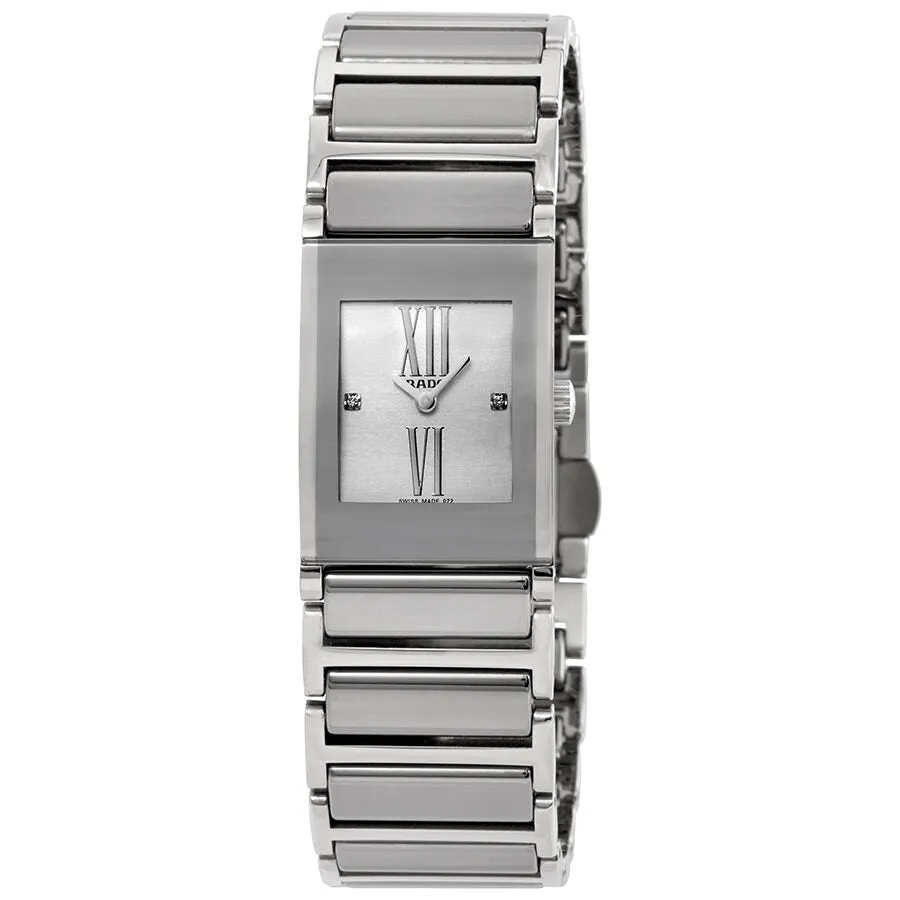 Rado Integral Diamond Silver Dial Ladies Watch R20747722