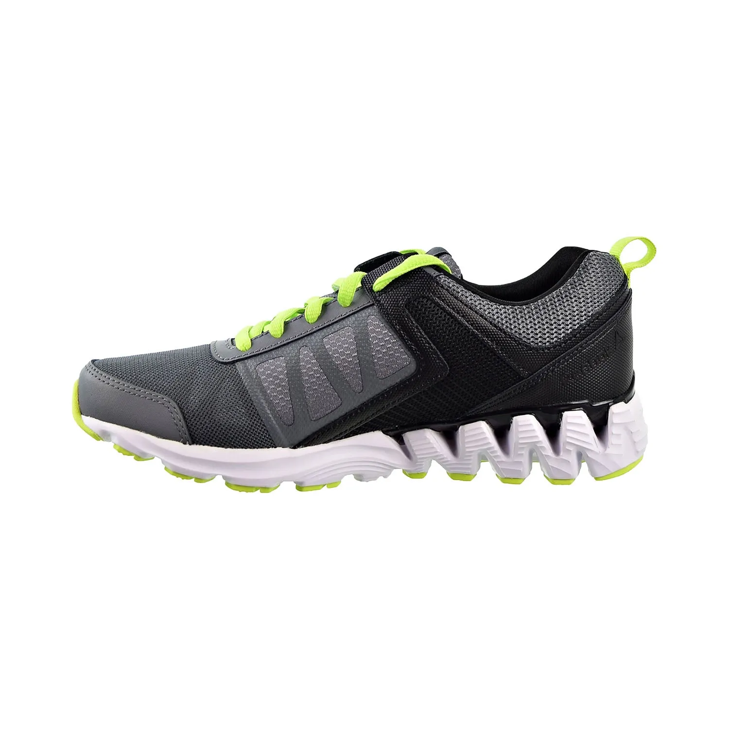 Reebok Zig Kick 2018 Big Kids Shoes Alloy/Black/Neon Lime