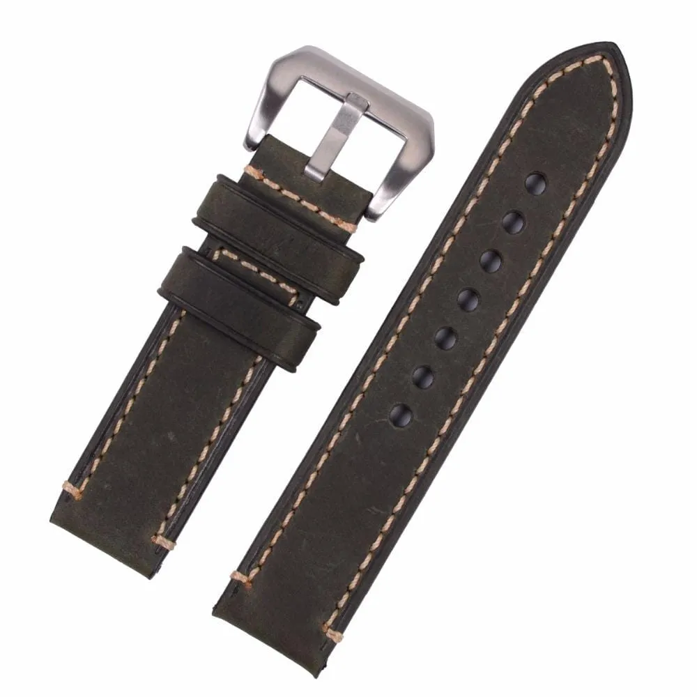 Retro Leather Straps Compatible with the Michael Kors 22mm Range