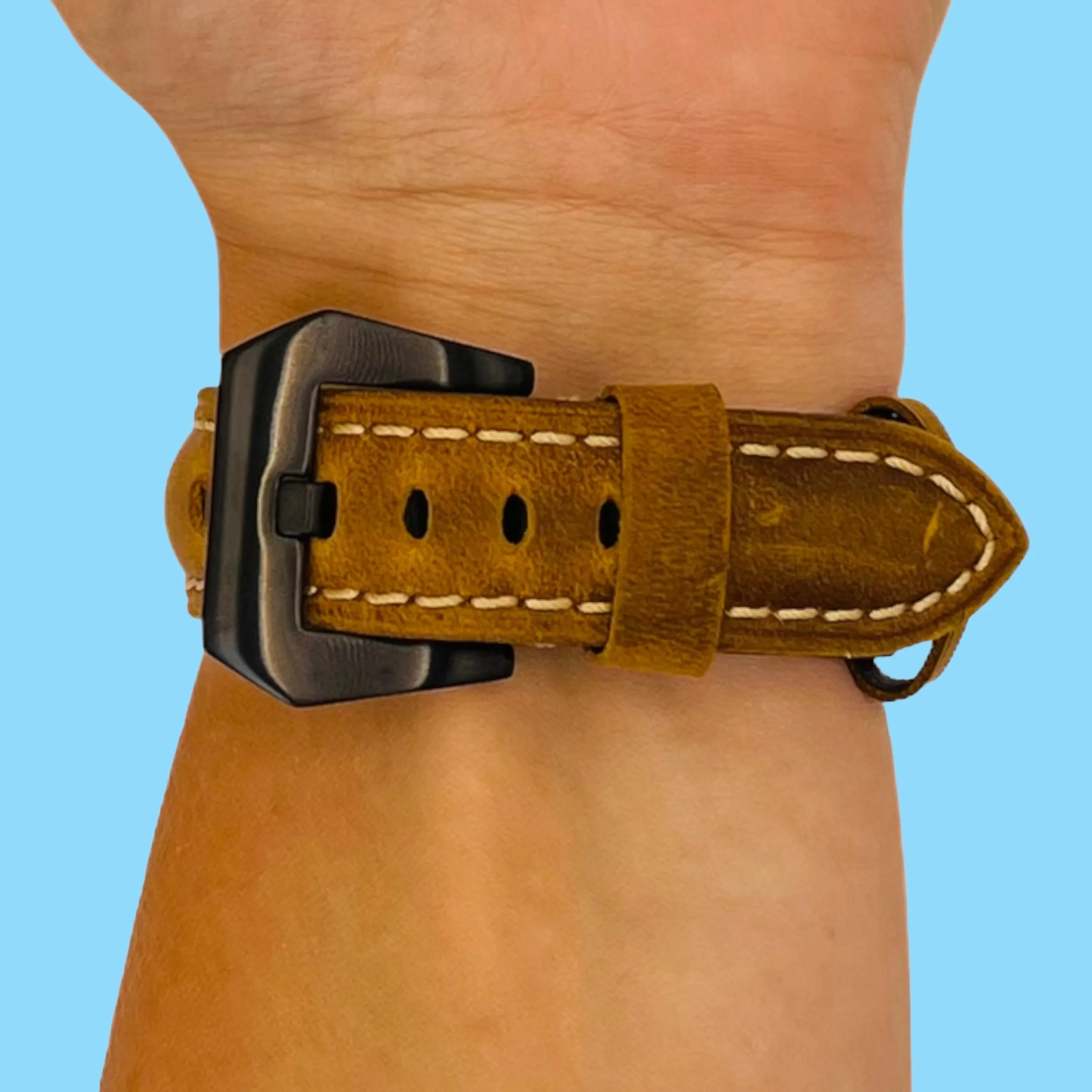 Retro Leather Straps Compatible with the Michael Kors 22mm Range