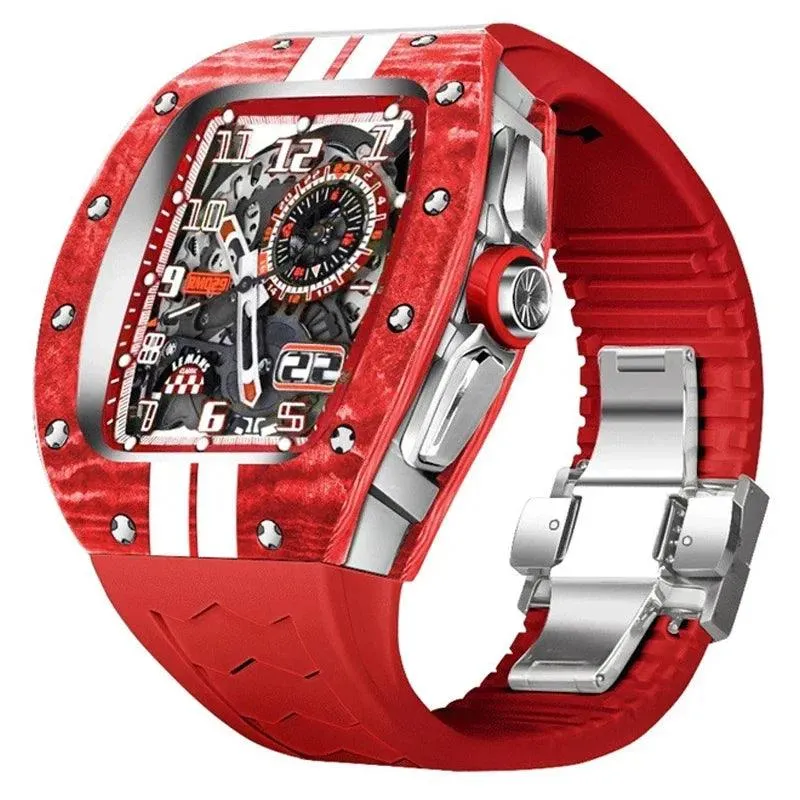 RMAL9045 Luxury Carbon Fiber Cases Modification Kit for Apple Watch
