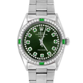  Round Diamond Bezel Luxury Watch