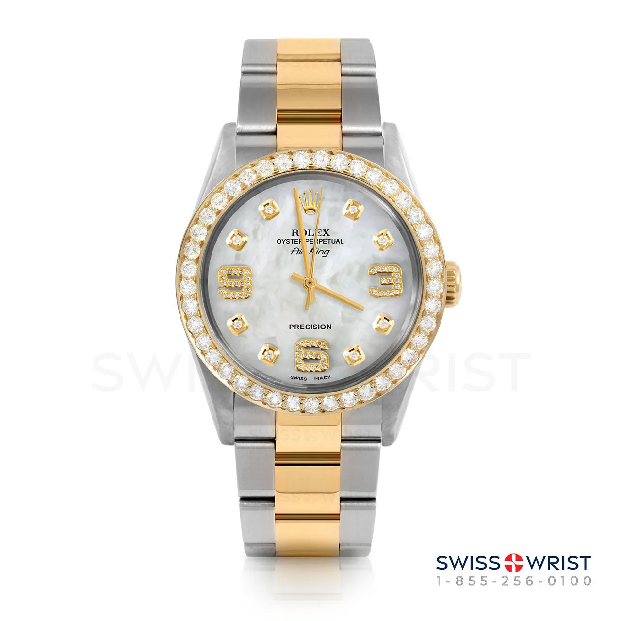 Rolex Air King 34mm | 5500-TT-WMOP-8DA369-2CT-OYS