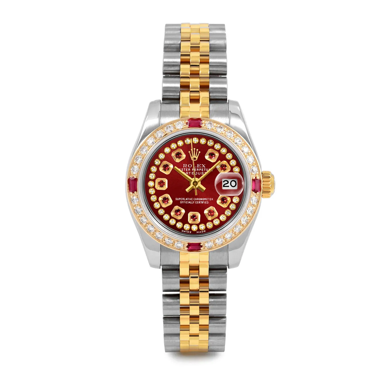 Rolex Datejust 26mm | 179173-RED-STRR-4RBY-JBL