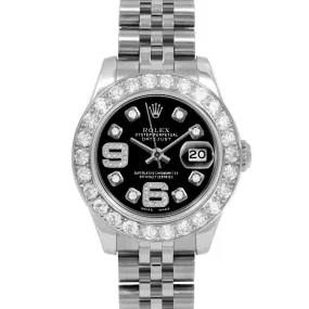 Rolex Datejust 26mm | 179174-BLK-8DA69-2CT-JBL