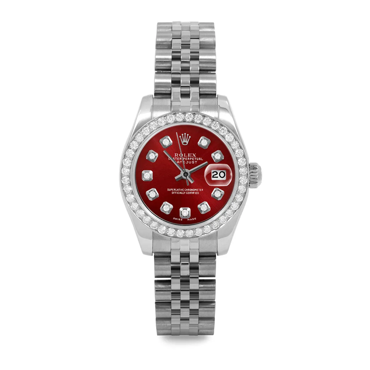 Rolex Datejust 26mm | 179174-RED-DIA-AM-BDS-JBL