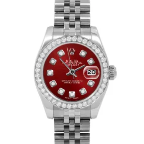 Rolex Datejust 26mm | 179174-RED-DIA-AM-BDS-JBL