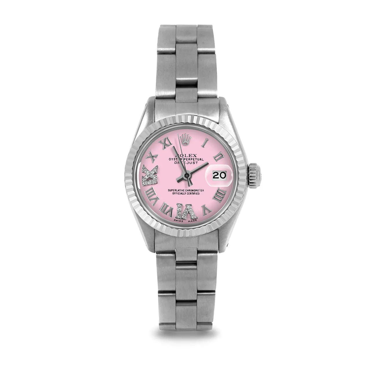 Rolex Datejust 26mm | 6917-SS-PNK-RDR69-FLT-OYS
