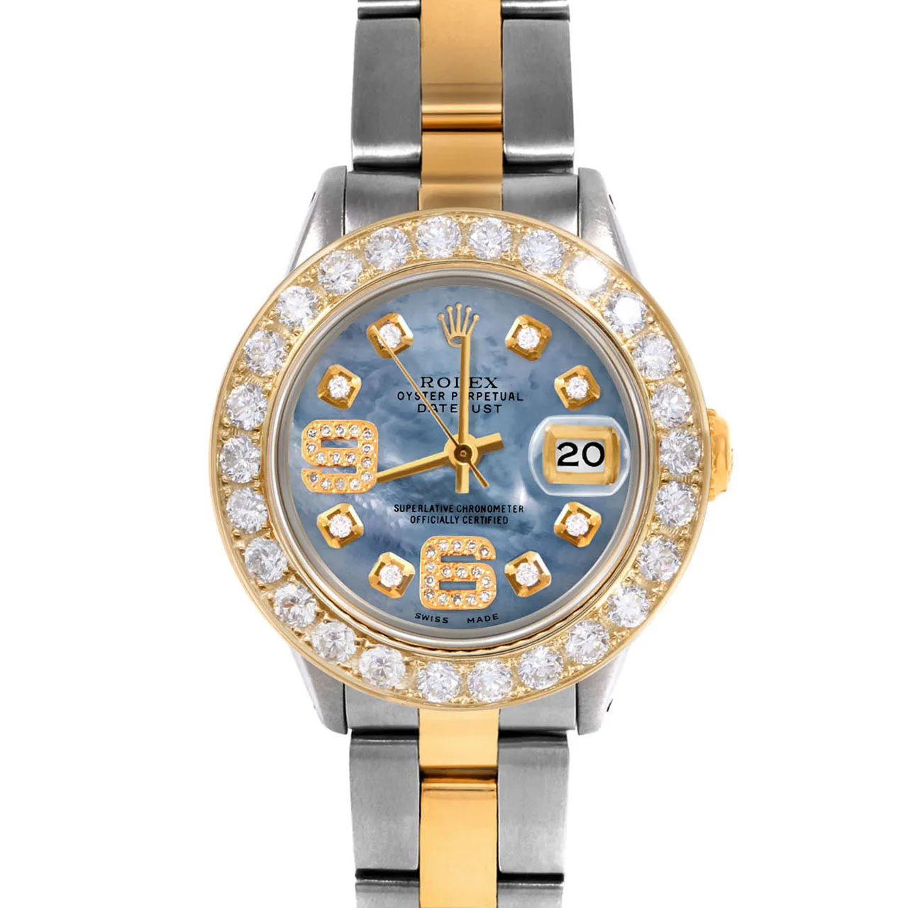 Rolex Datejust 26mm | 6917-TT-BLMOP-8DA69-2CT-OYS