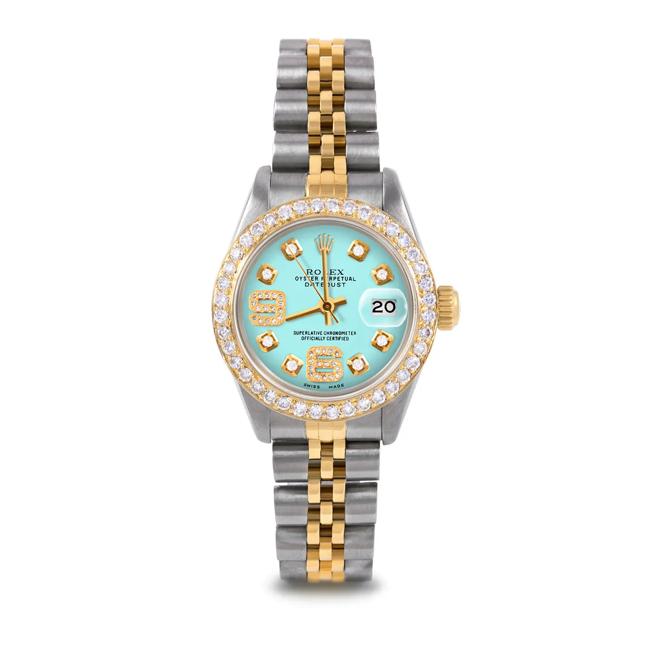 Rolex Datejust 26mm | 6917-TT-TRQ-8DA69-BDS-JBL