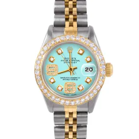 Rolex Datejust 26mm | 6917-TT-TRQ-8DA69-BDS-JBL