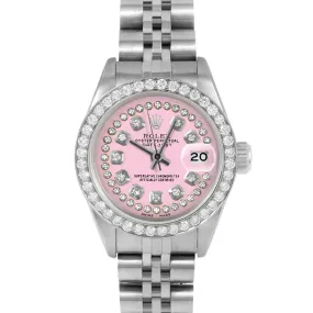 Rolex Datejust 26mm | 69174-PNK-STRD-BDS-JBL