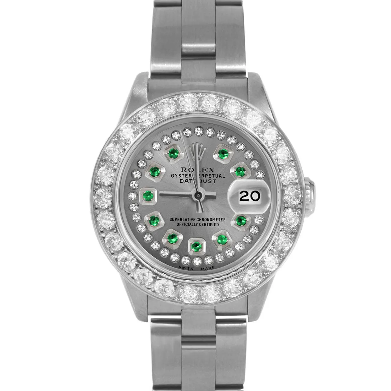 Rolex Datejust 26mm | 69174-SLT-STRE-2CT-OYS