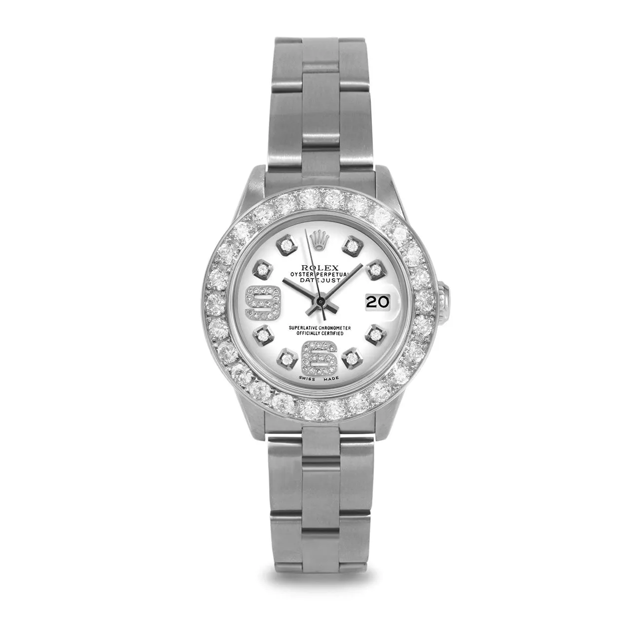 Rolex Datejust 26mm | 69174-WHT-8DA69-2CT-OYS