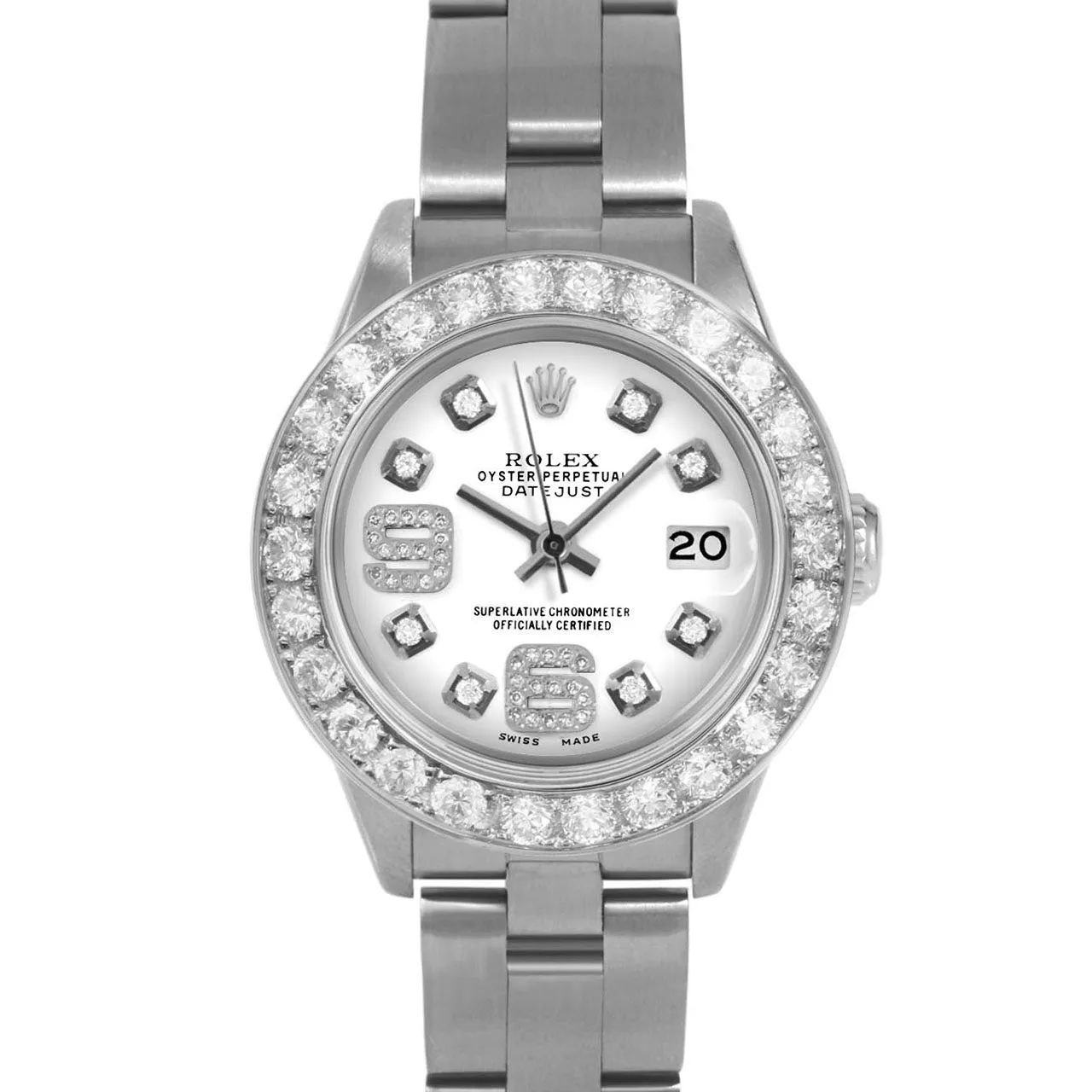 Rolex Datejust 26mm | 69174-WHT-8DA69-2CT-OYS