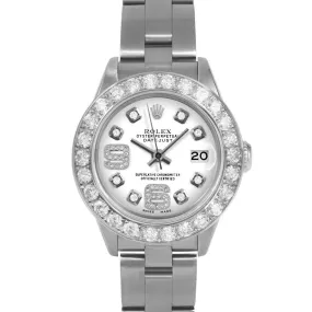Rolex Datejust 26mm | 69174-WHT-8DA69-2CT-OYS
