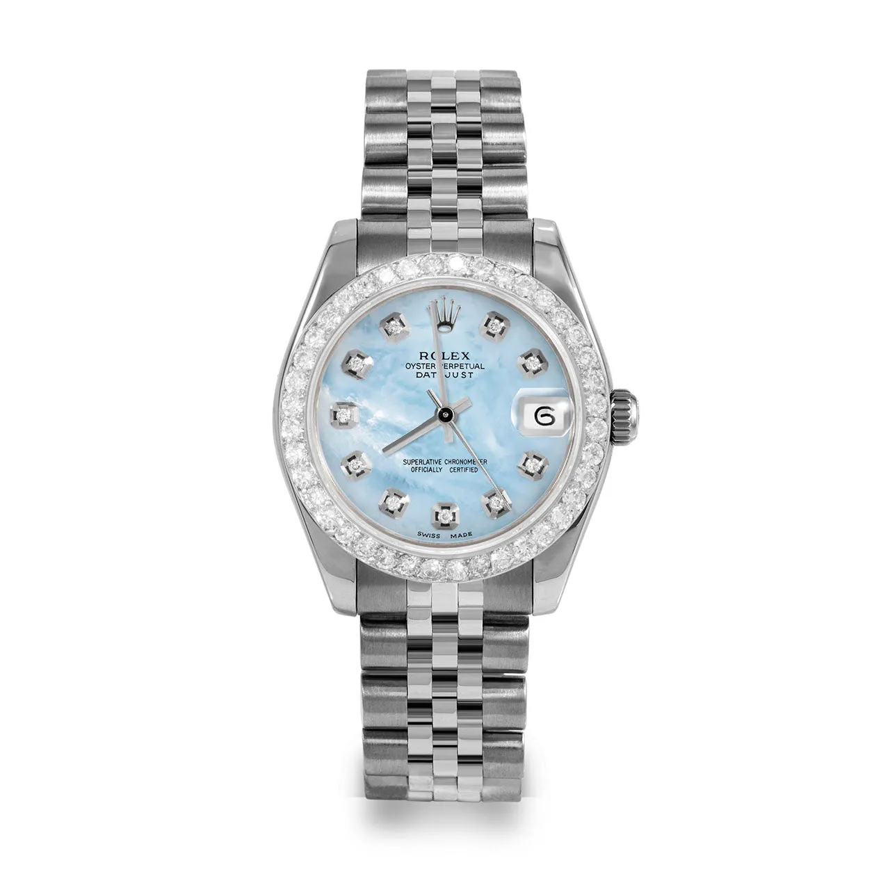 Rolex Datejust 31mm | 178274-LBMOP-DIA-AM-2CT-JBL
