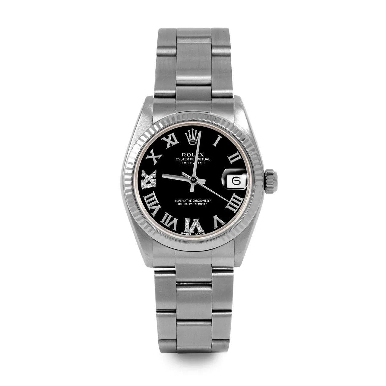 Rolex Datejust 31mm | 6827-SS-BLK-RDR69-FLT-OYS