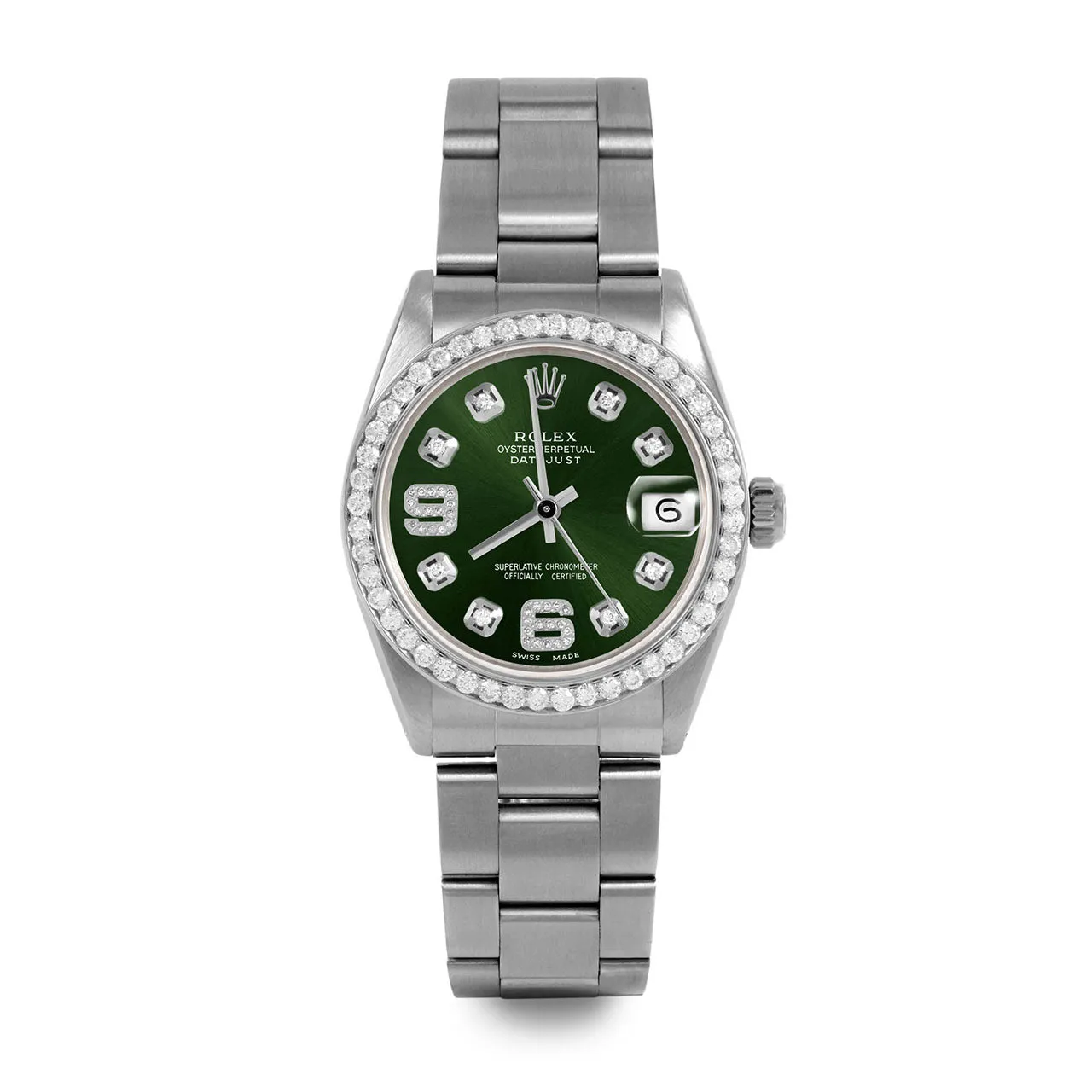 Rolex Datejust 31mm | 6827-SS-GRN-8DA69-BDS-OYS