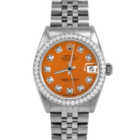 Rolex Datejust 31mm | 6827-SS-ORN-DIA-AM-BDS-JBL