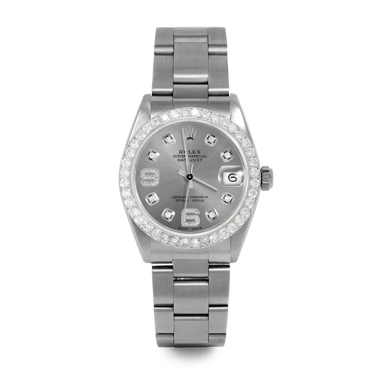 Rolex Datejust 31mm | 6827-SS-SLT-8DA69-2CT-OYS
