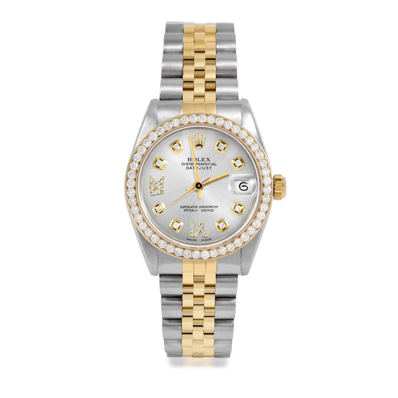 Rolex Datejust 31mm | 6827-TT-SLV-8DR69-BDS-JBL