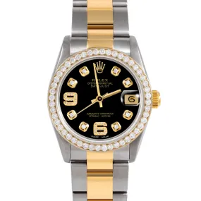 Rolex Datejust 31mm | 68273-BLK-8DA69-BDS-OYS