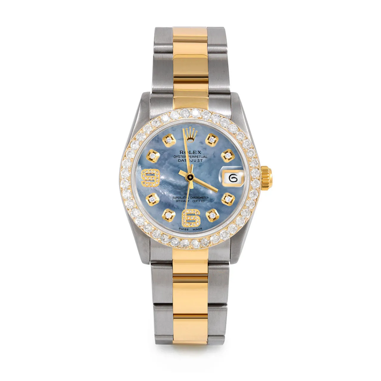 Rolex Datejust 31mm | 68273-BLMOP-8DA69-2CT-OYS