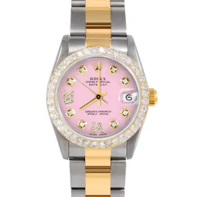 Rolex Datejust 31mm | 68273-PNK-8DR69-2CT-OYS