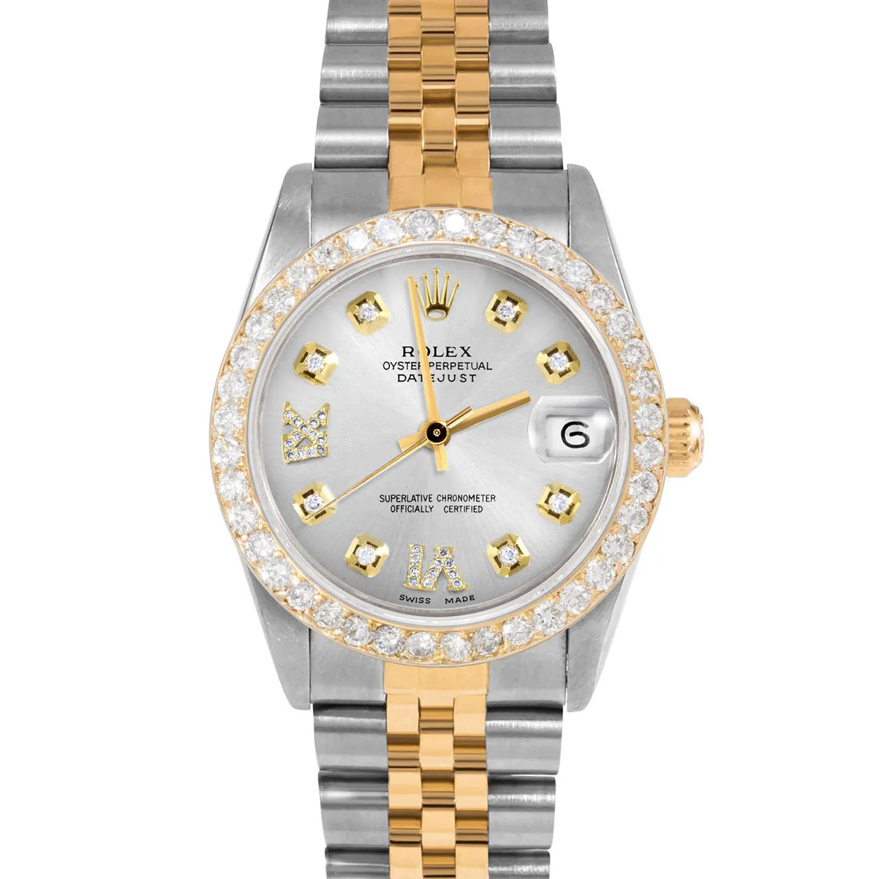 Rolex Datejust 31mm | 68273-SLV-8DR69-2CT-JBL