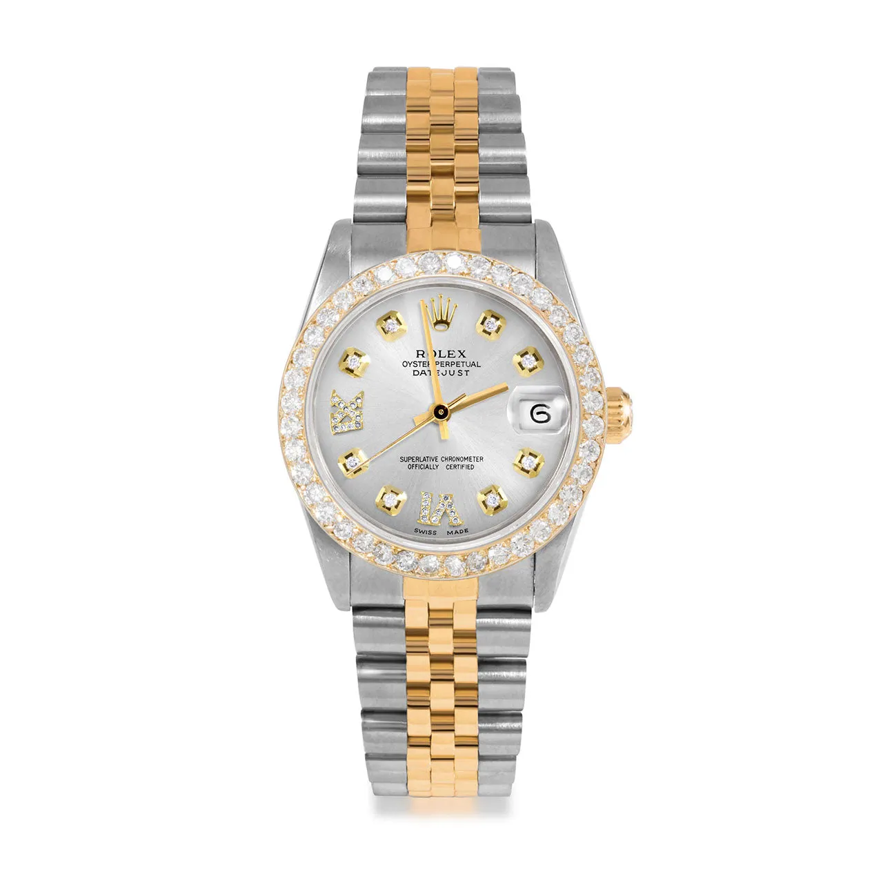 Rolex Datejust 31mm | 68273-SLV-8DR69-2CT-JBL