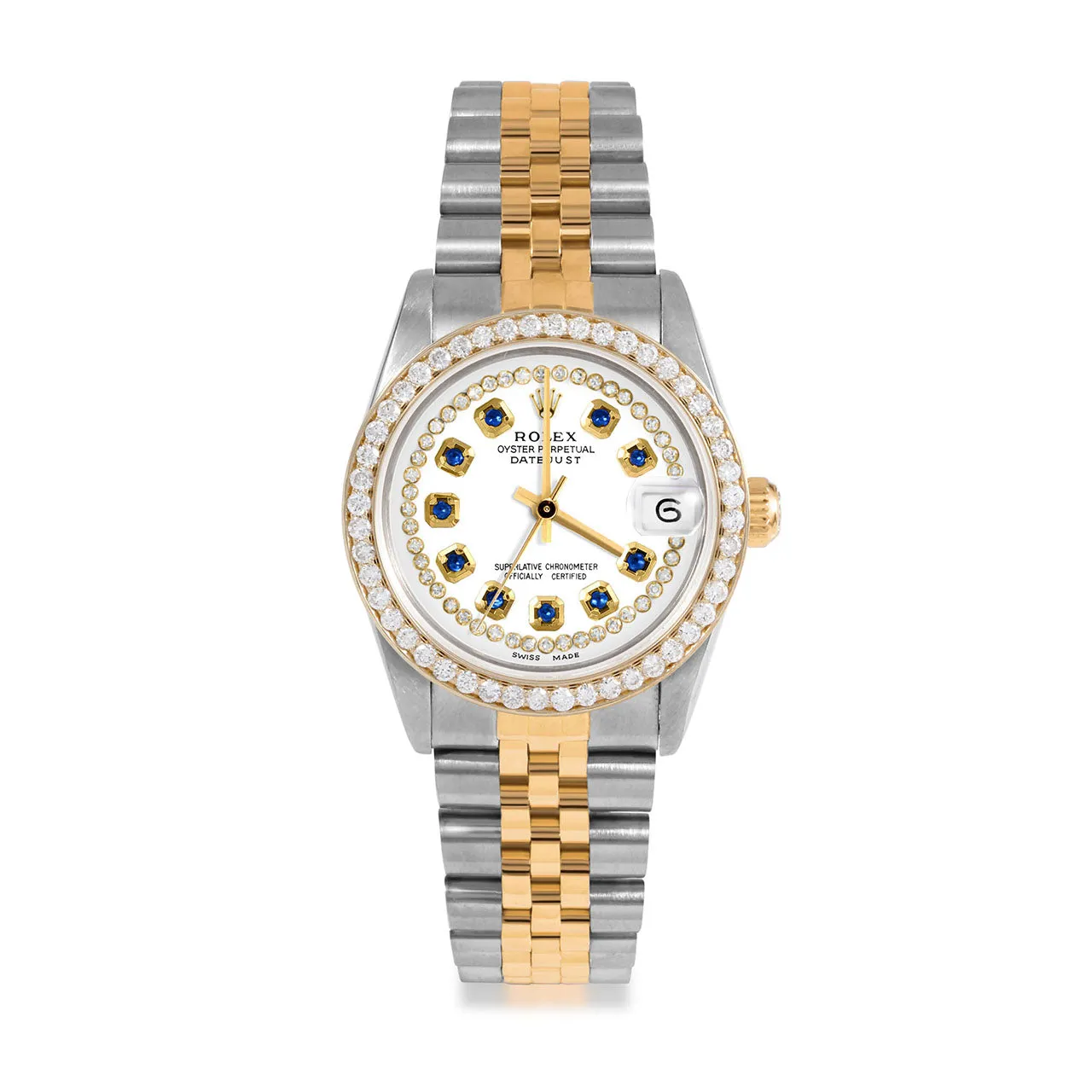 Rolex Datejust 31mm | 68273-WHT-STRS-BDS-JBL