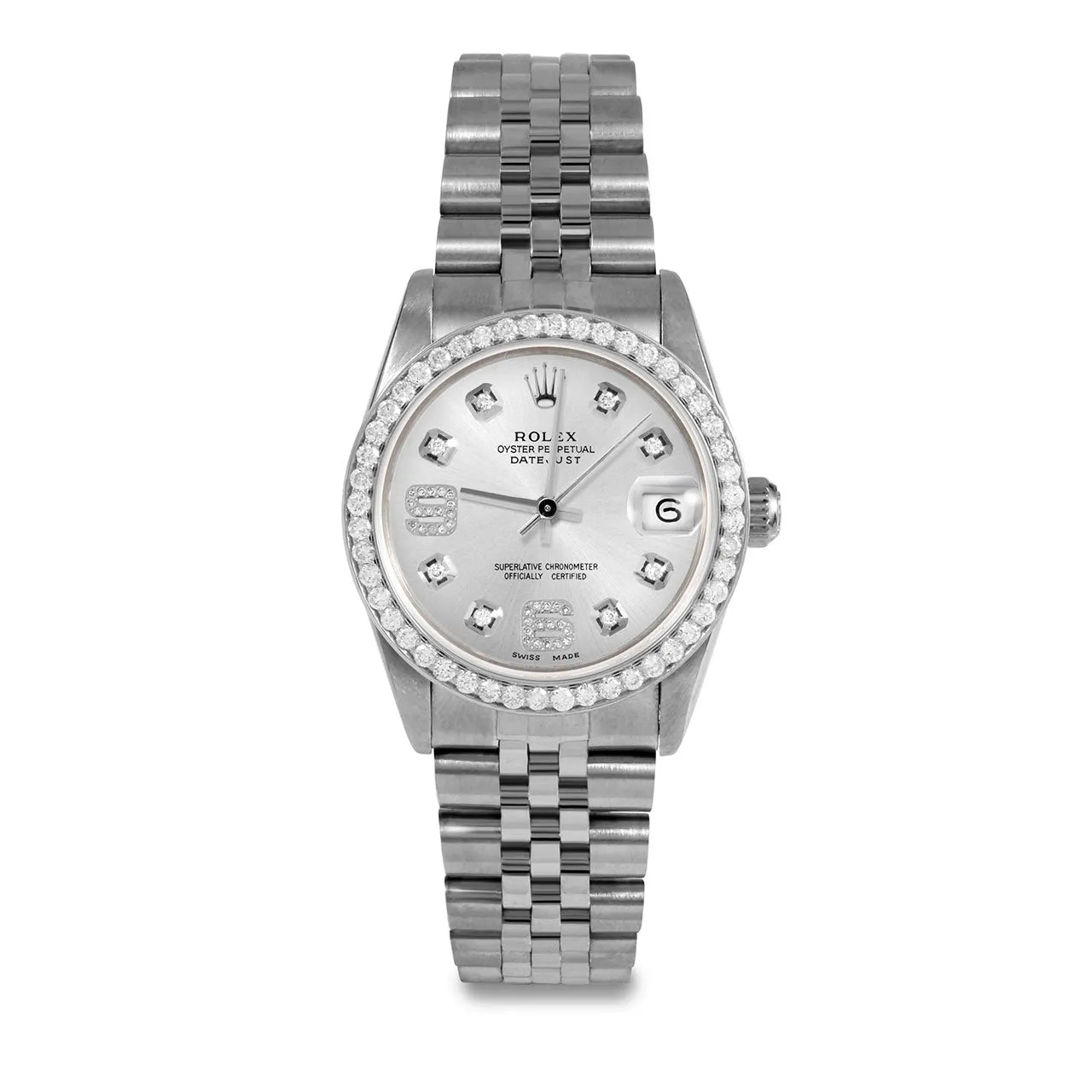Rolex Datejust 31mm | 68274-SLV-8DA69-BDS-JBL
