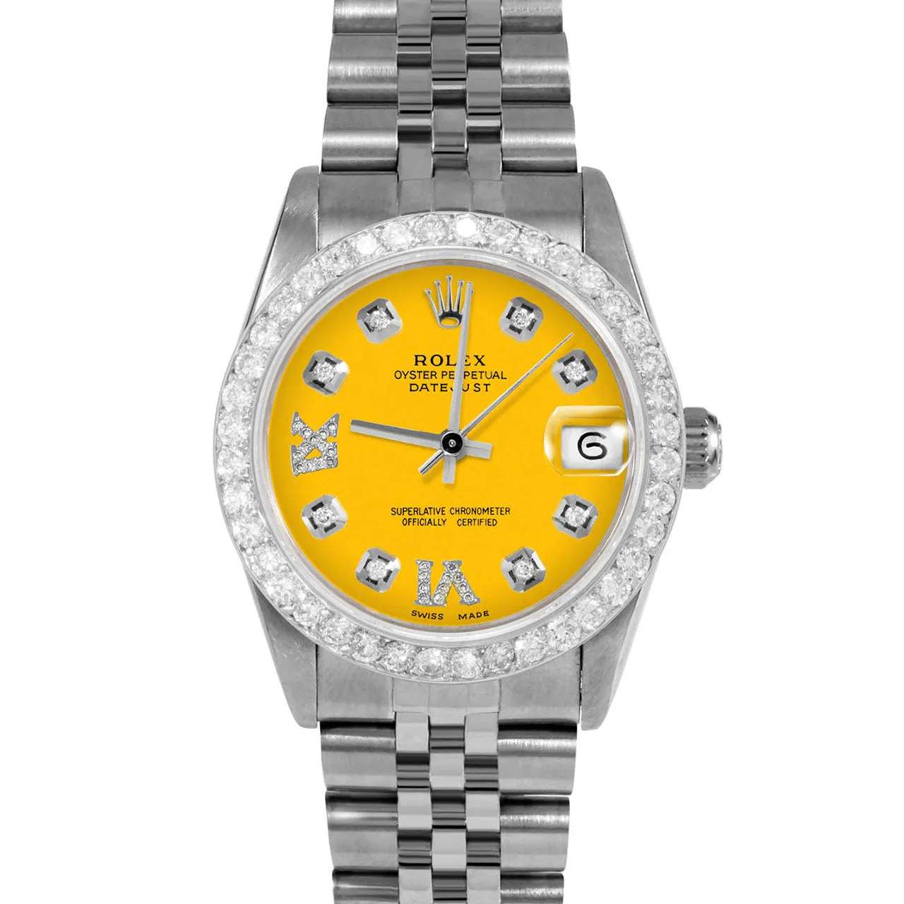 Rolex Datejust 31mm | 68274-YLW-8DR69-2CT-JBL